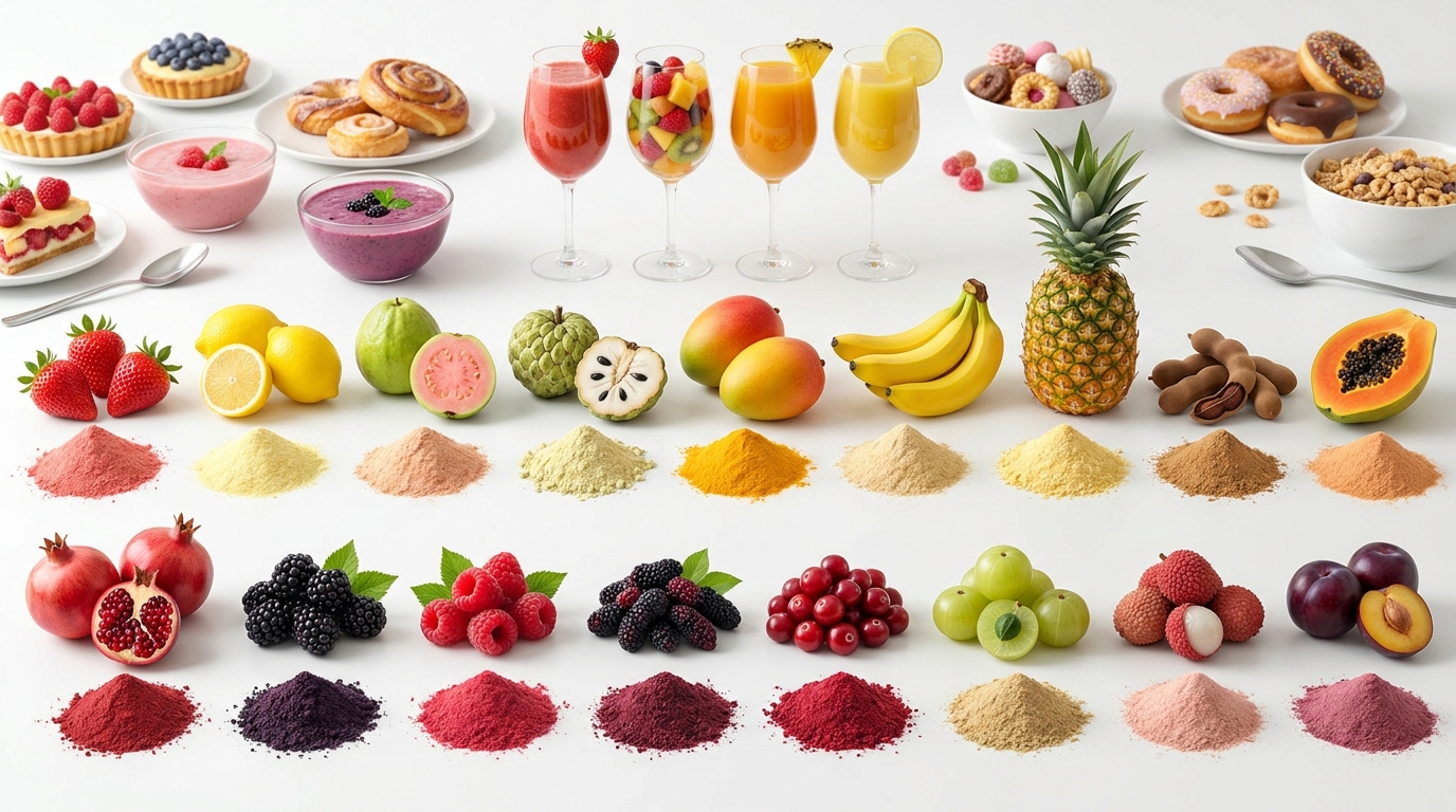 Spray Dried Fruit Powders